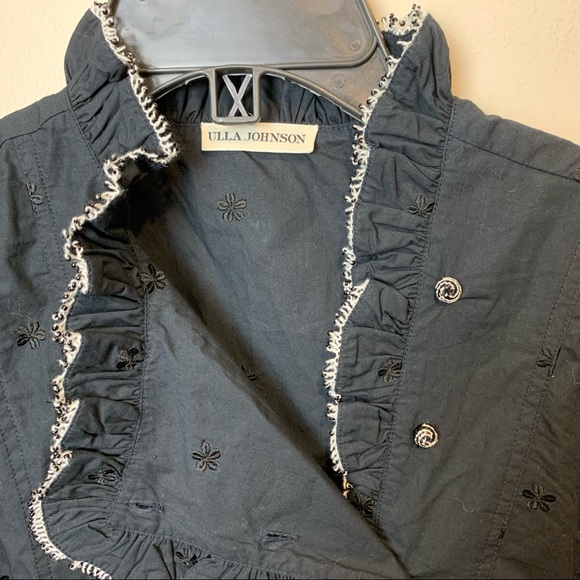 NEW Ulla Johnson Linnea Dress in Obsidian - Size 2 - Picture 4 of 10